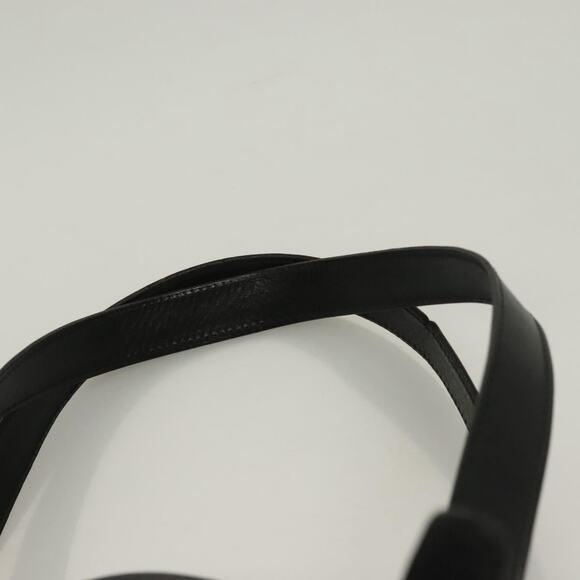 CELINE Macadam Canvas Tote Bag Pvc Leather Black Gold - Picture 8 of 13